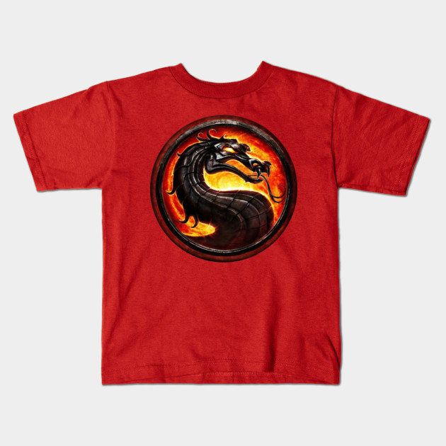 mortal kombat logo shirt